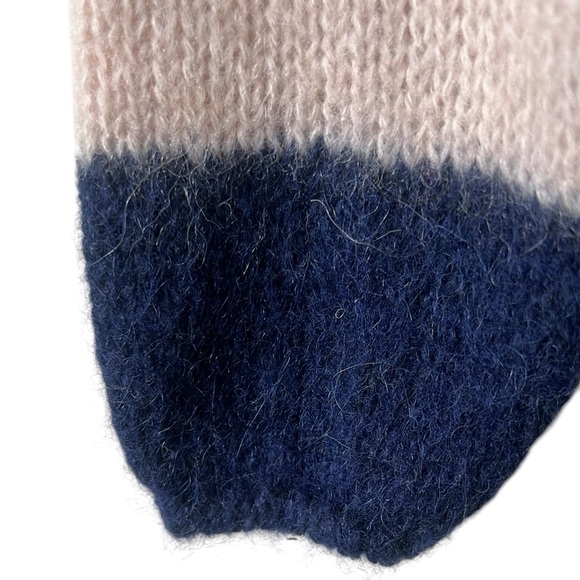 NWT SKFK Alpaca Wool Blend Striped Multicolor Aitza Sweater EU 34 | US 2 - Picture 6 of 15